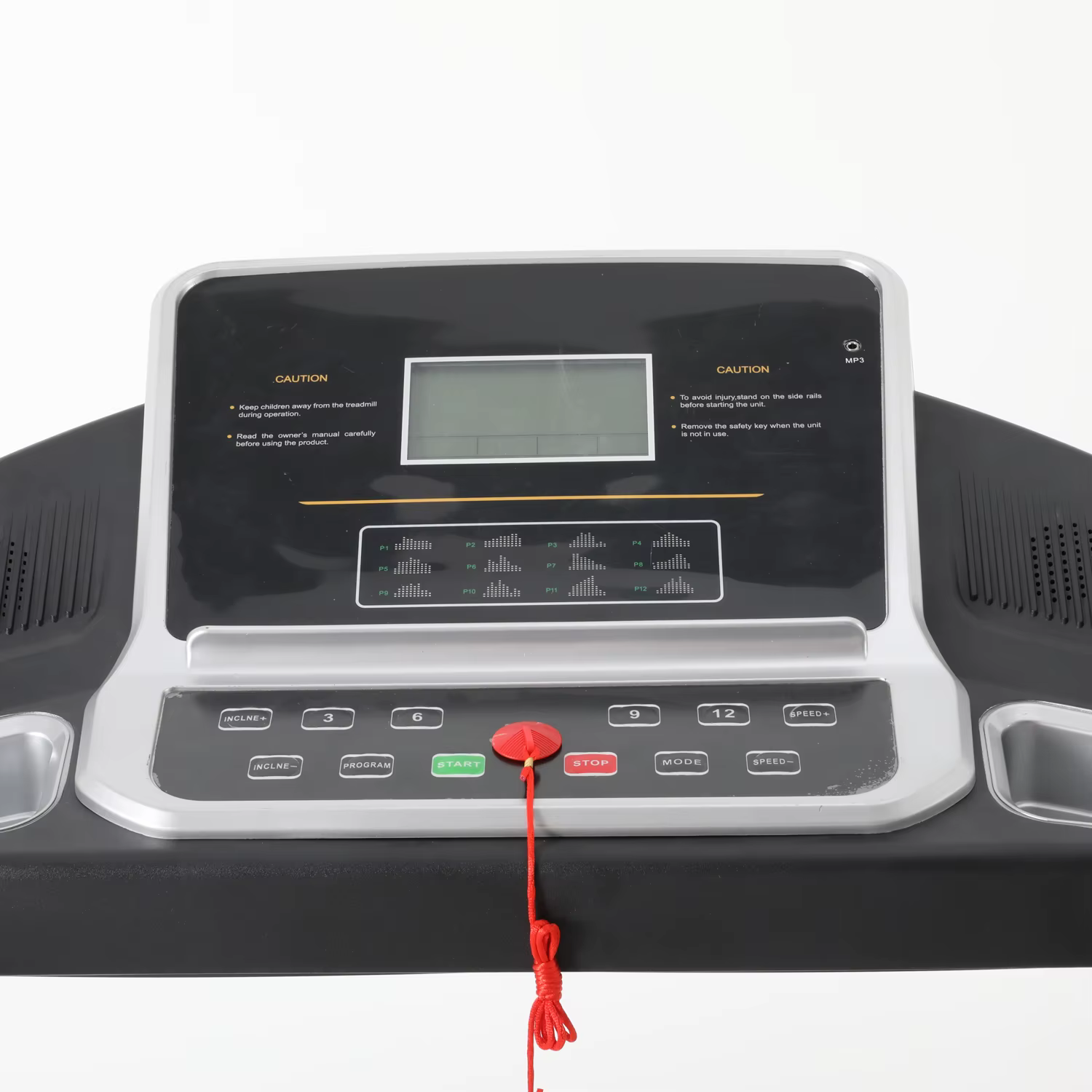Foldable Running Machine Incline Walking Treadmill with MP3 — image 5