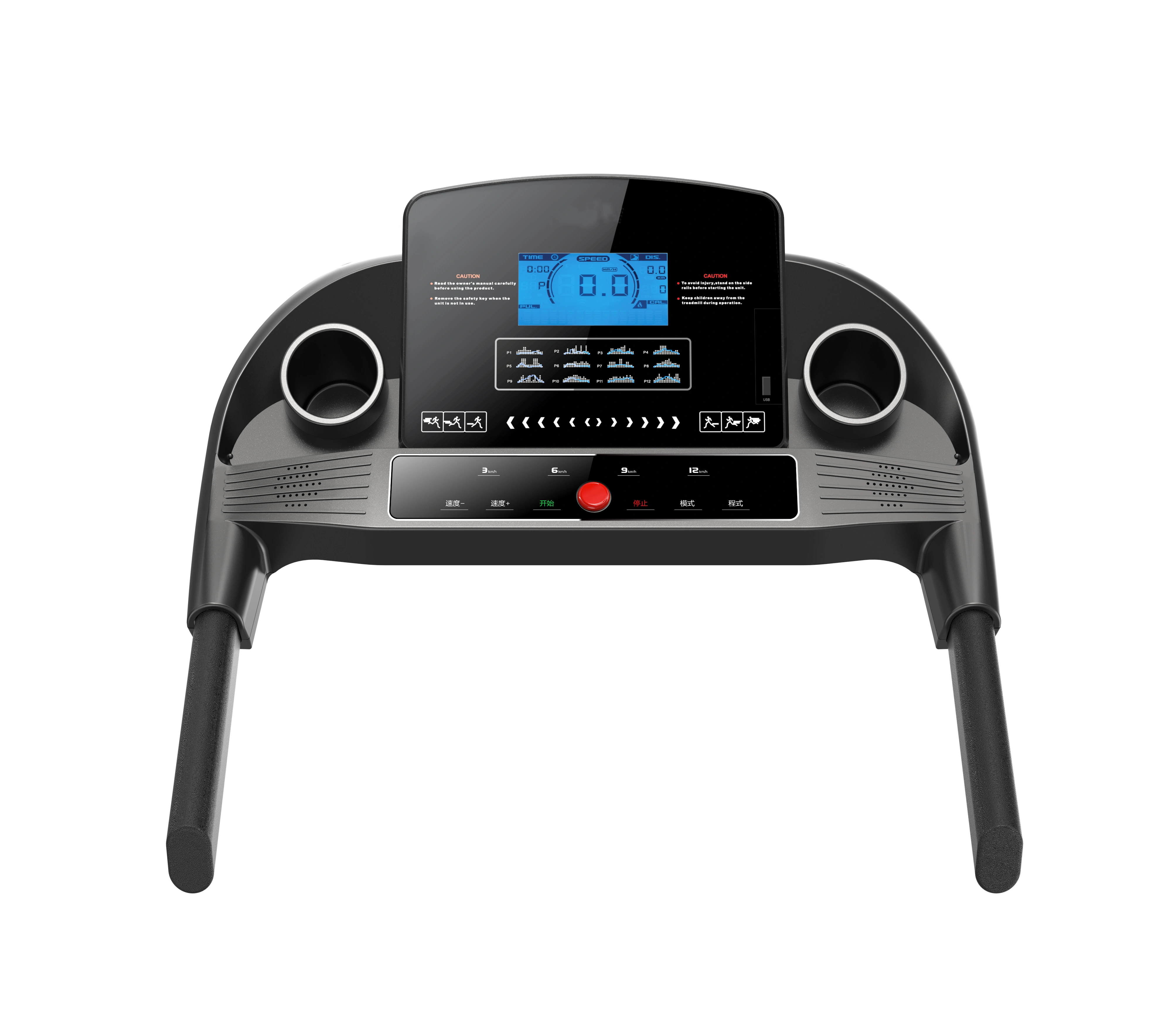 Wholesale Training Treadmills Equipment Electric Treadmills Home Use Running Machine — image 6
