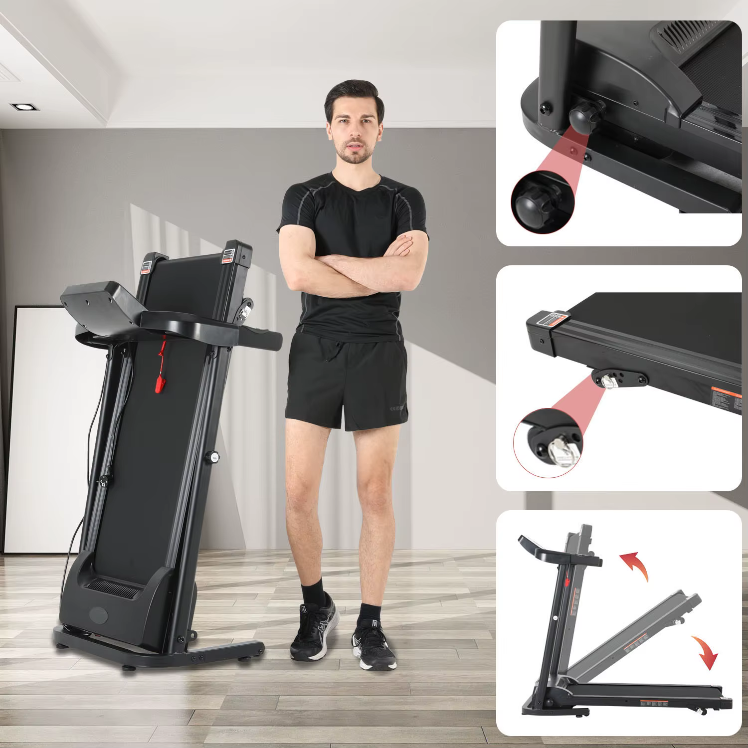 Good Quality Home Use Sports Electric Treadmill — image 5