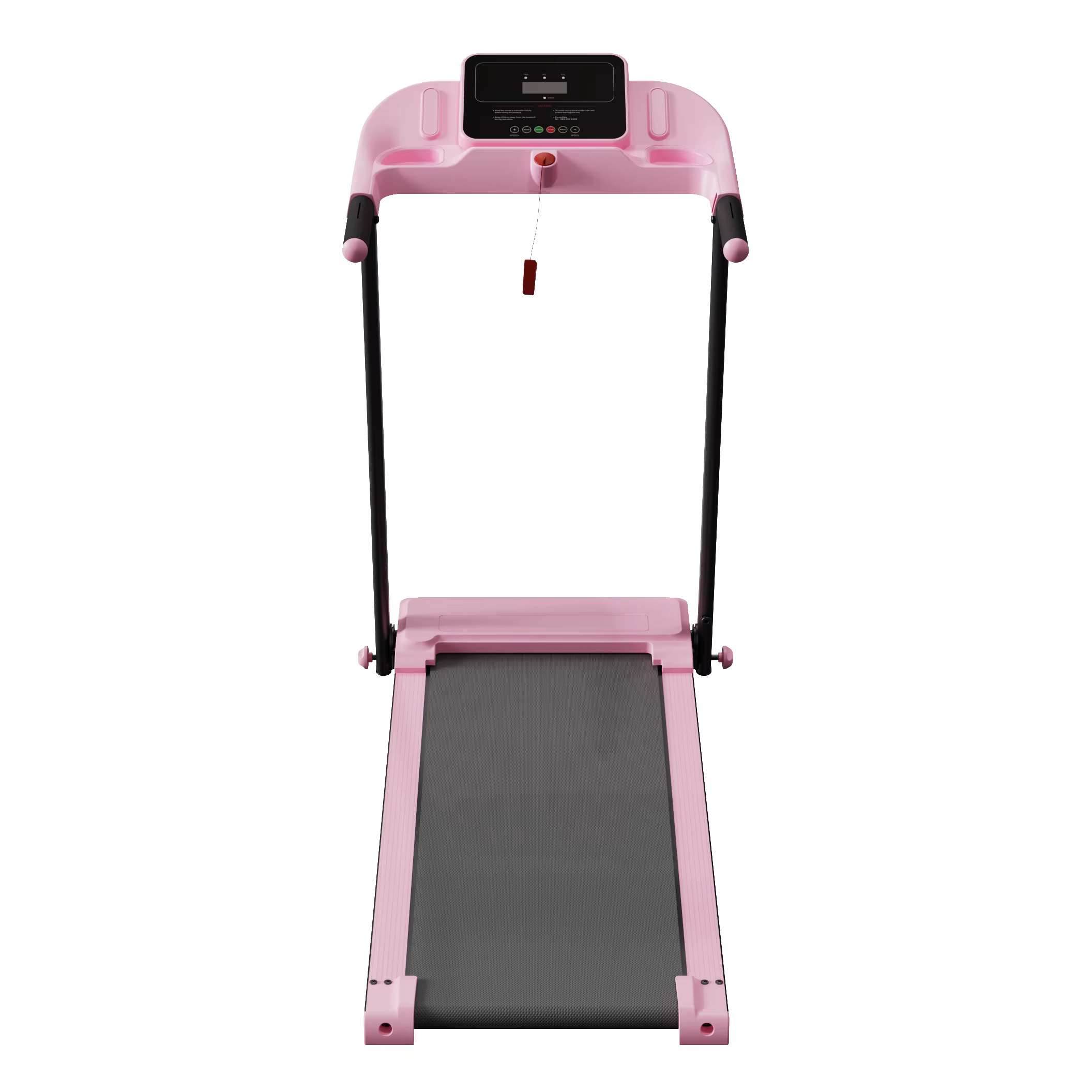 Pink Electric Incline Running Machine Treadmill — image 3