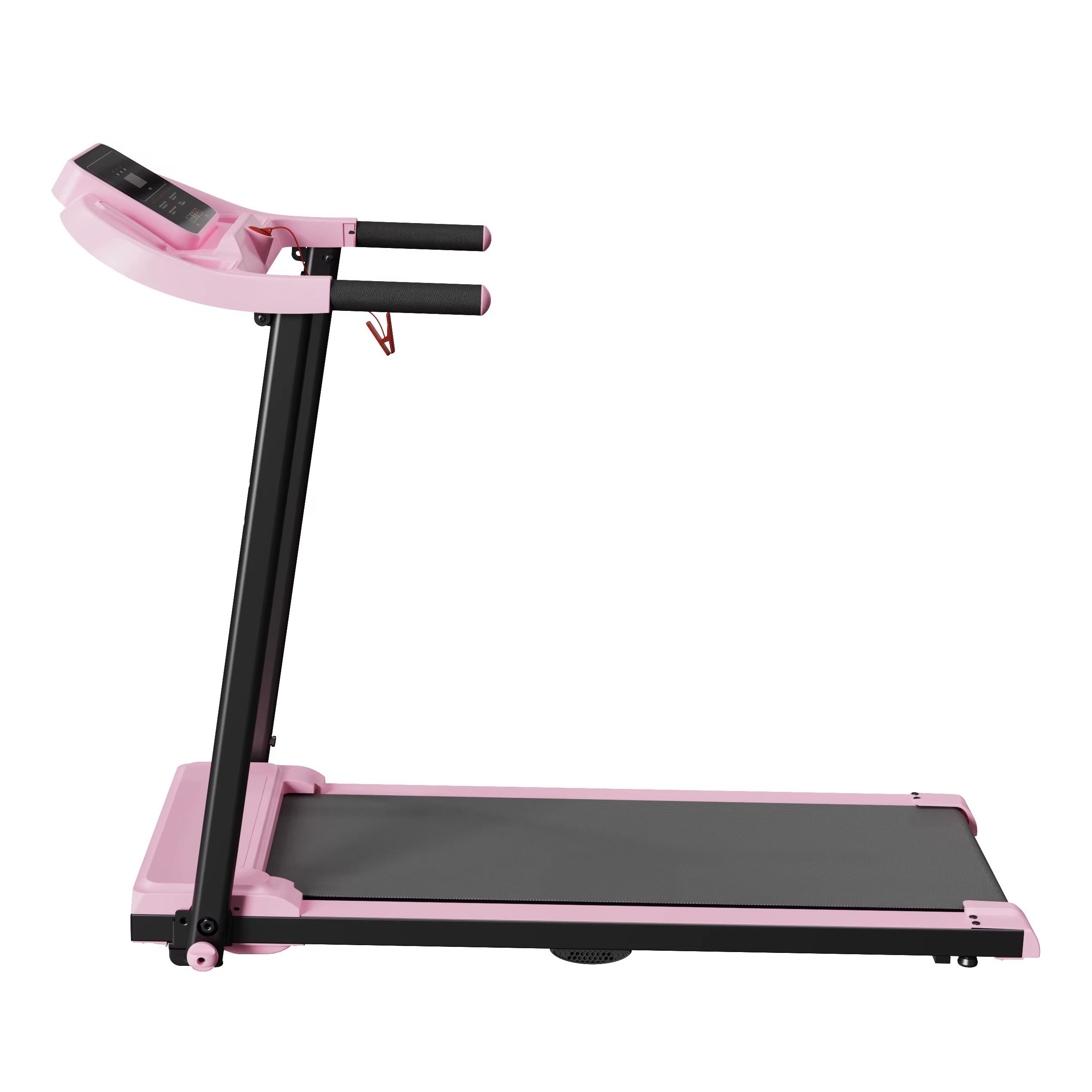 Pink Electric Incline Running Machine Treadmill — image 4