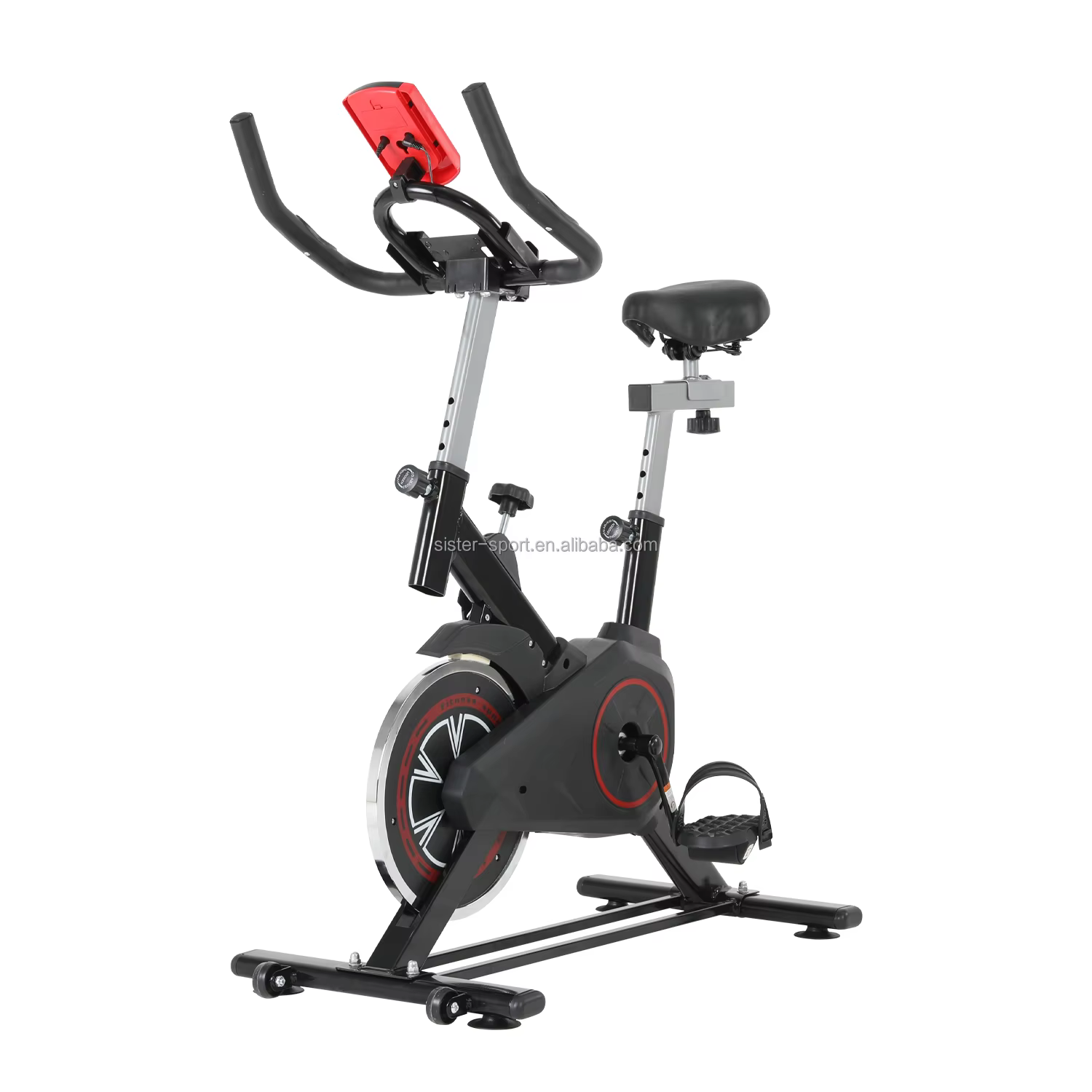 Indoor Cardio Exercise Spinning Bike with Steel Flywheel — image 4