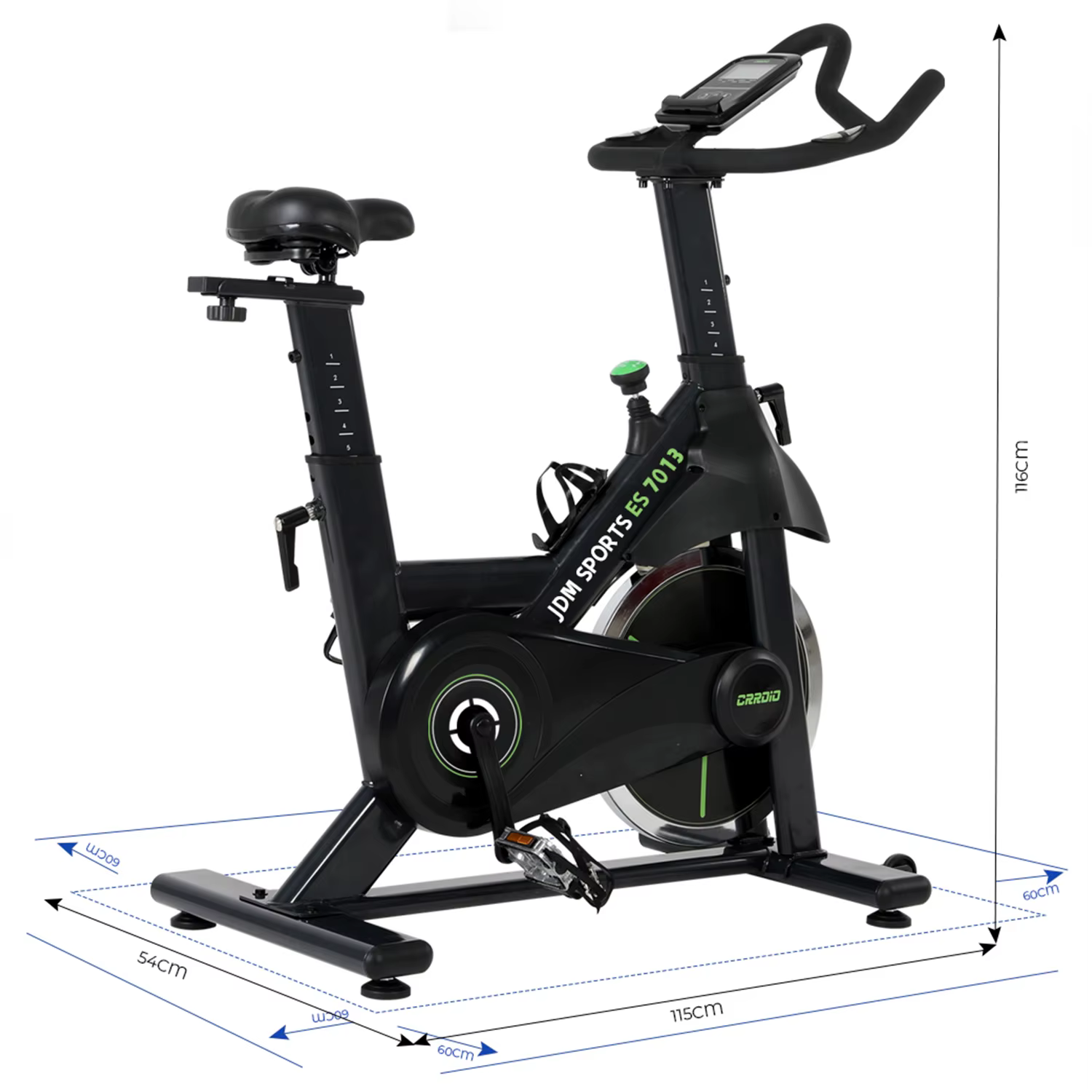13kg Flywheel Spinning Bike for Home Gym — image 6