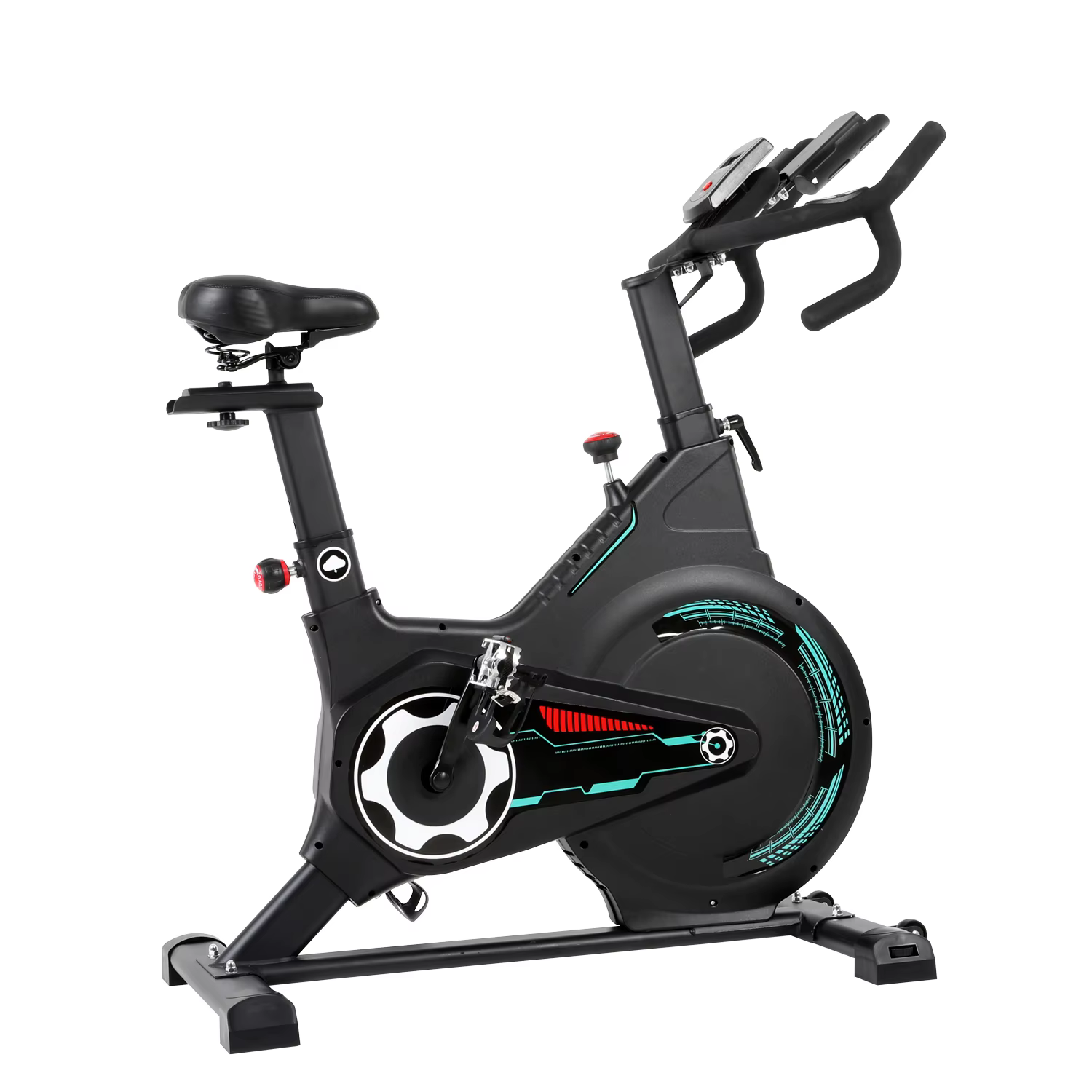 Exercise Bike Bicycling Spinning Bicycle Home Mute Indoor Fitness Equipment — image 5