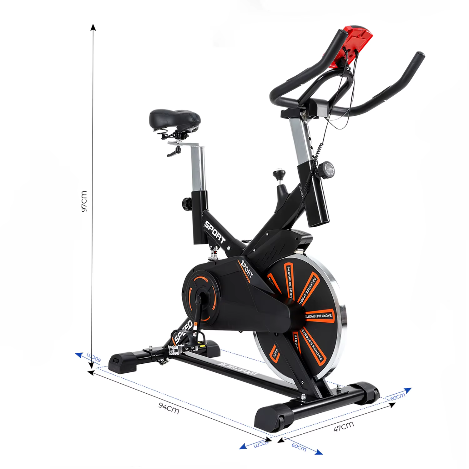 High Quality Steel Indoor Cycling Spin Bike — image 6