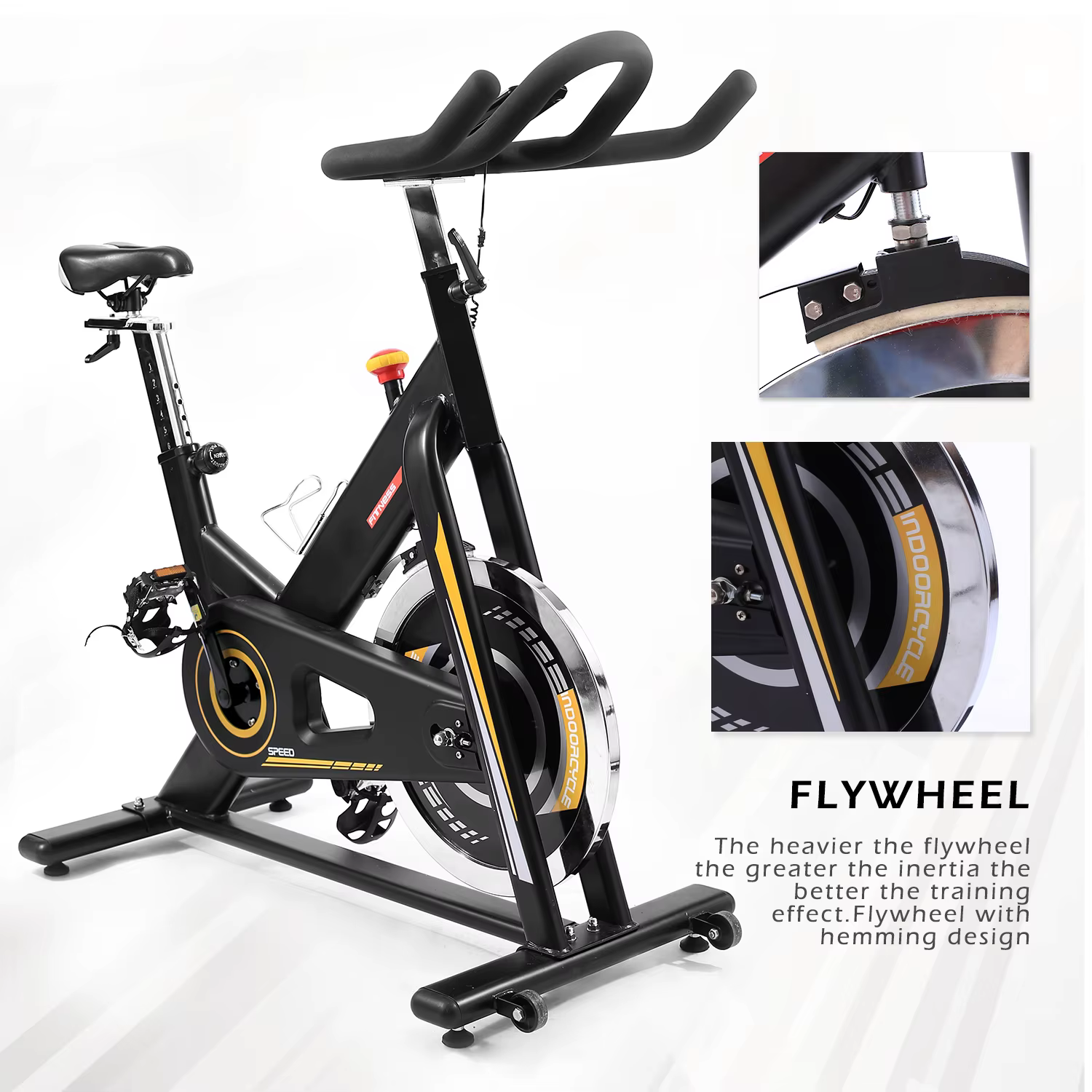 Wholesale Factory Magnetic Brake Spinning Bike — image 3