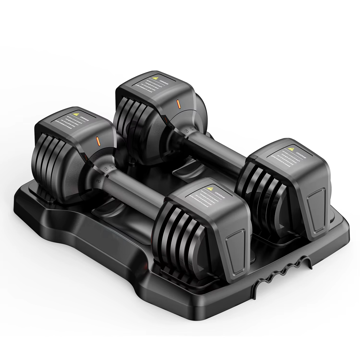 Adjustable Dumbbell 5 Weight Options 25-55lb — image 2