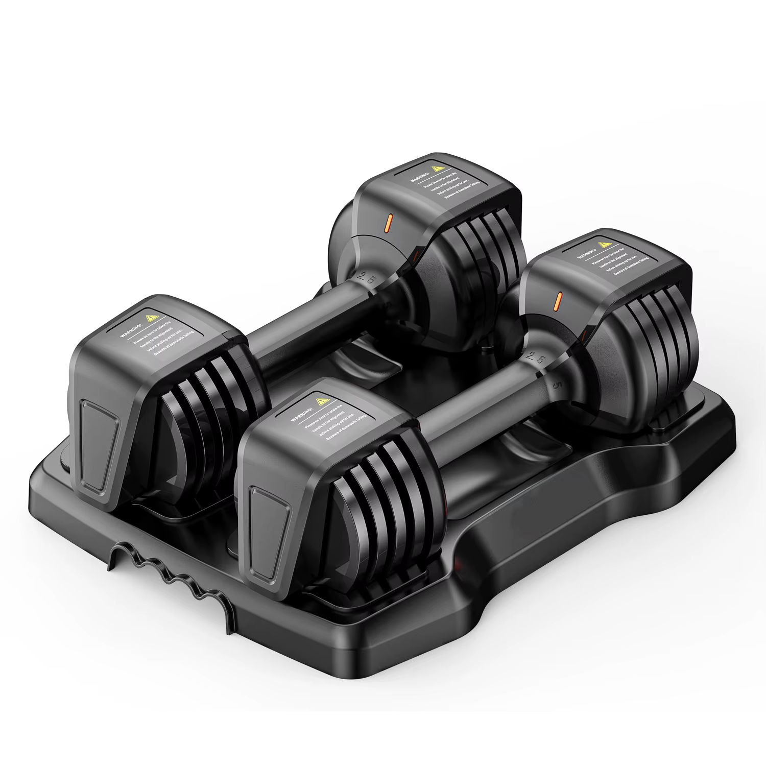 Adjustable Dumbbell 5 Weight Options 25-55lb — image 4