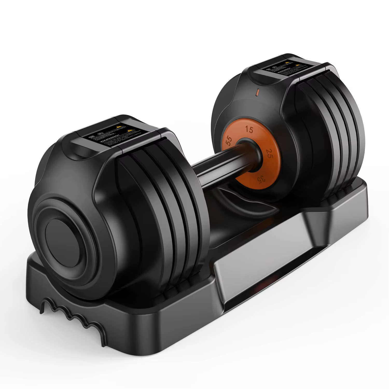 Adjustable Home Gym Dumbbell Set 5lb to 55lb — image 4