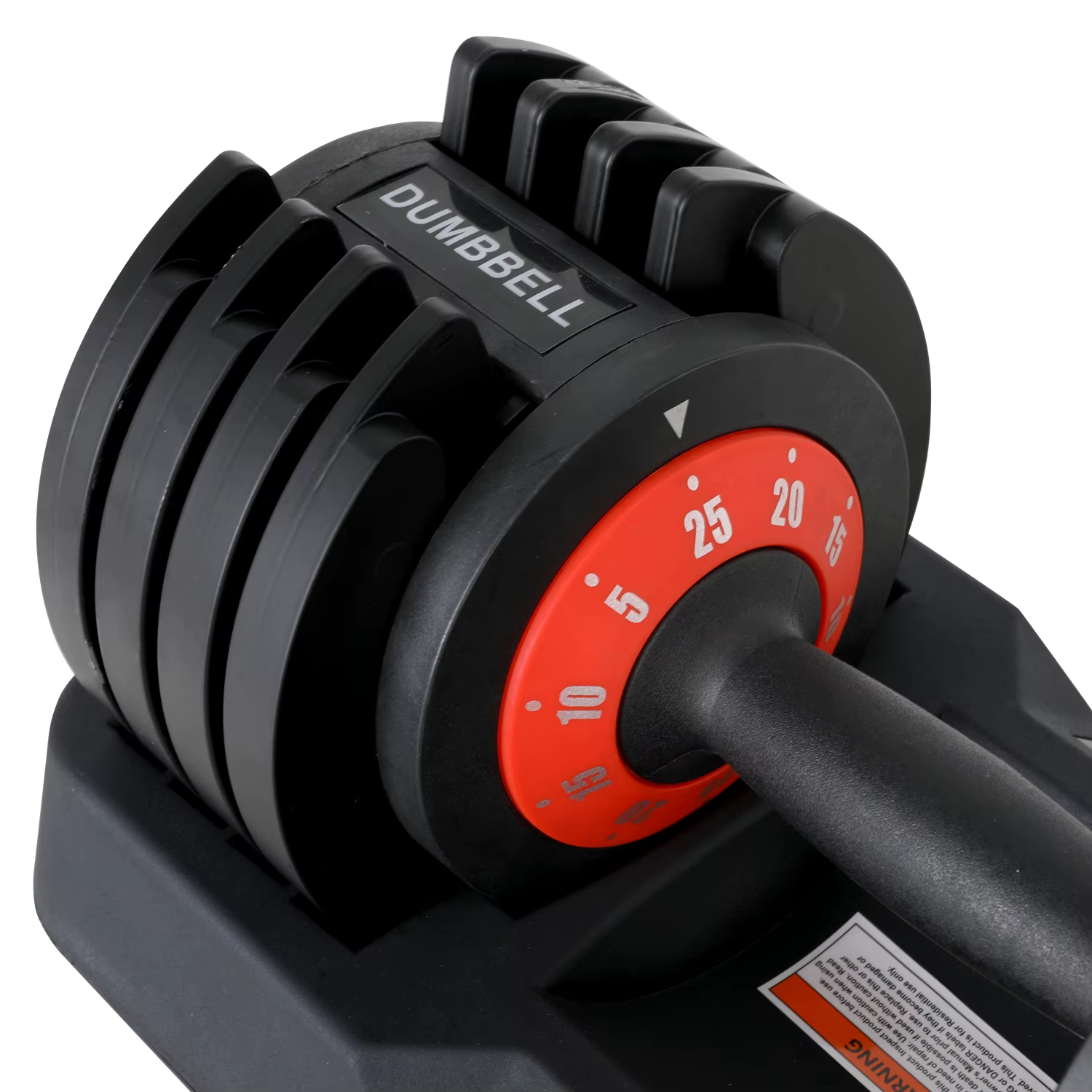 5-in-1 Adjustable 12.5/25lb Dumbbell Set — image 4