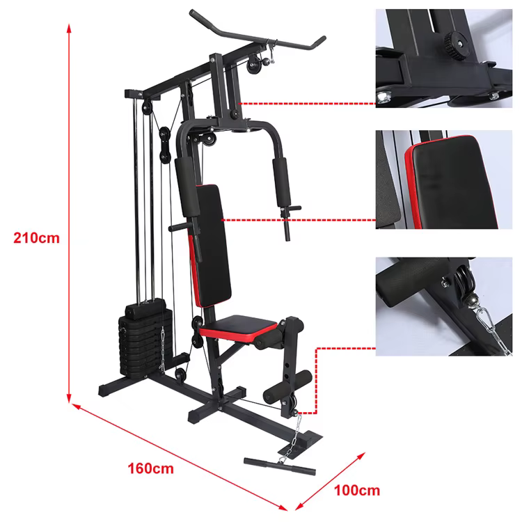 Mini Fitness Equipment Home Gym Fitness Multi Gyms — image 6