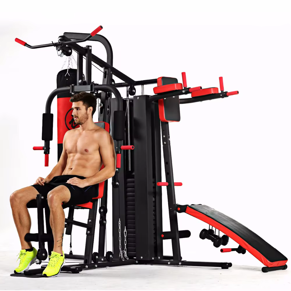 Multi Station Gym Trainer with Smith Machine & Boxing Functional Trainer — image 2