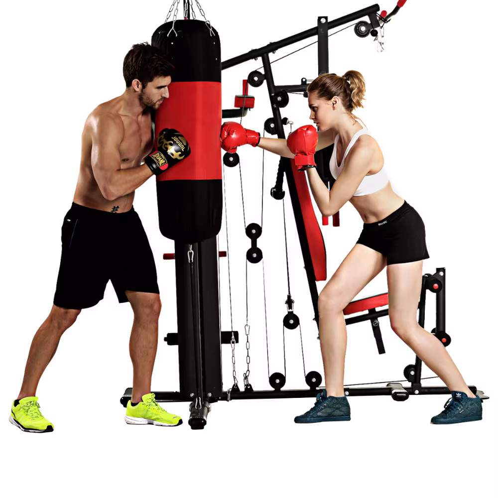 Multi Station Gym Trainer with Smith Machine & Boxing Functional Trainer — image 3