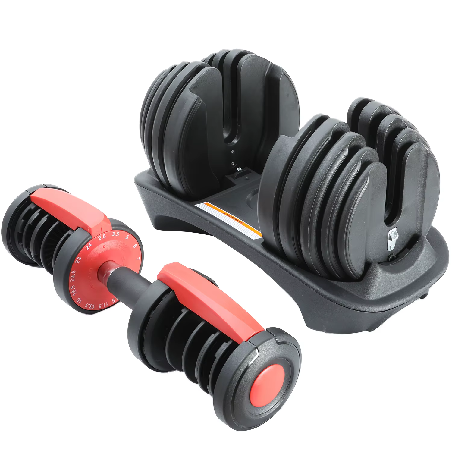 Adjustable Weight Metal Body Building Dumbbells — image 5