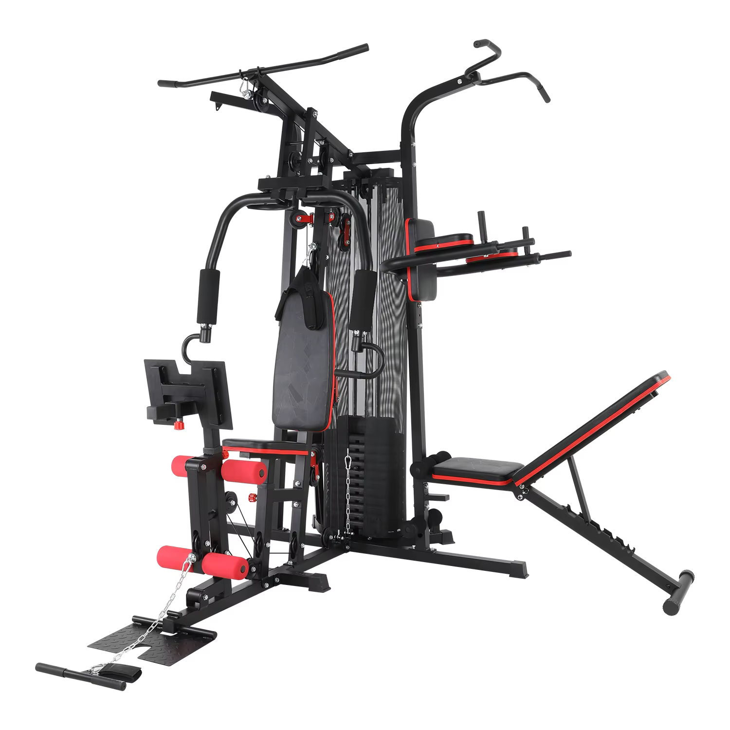Commercial Gym Four Station Exercise Equipment Machine — image 4
