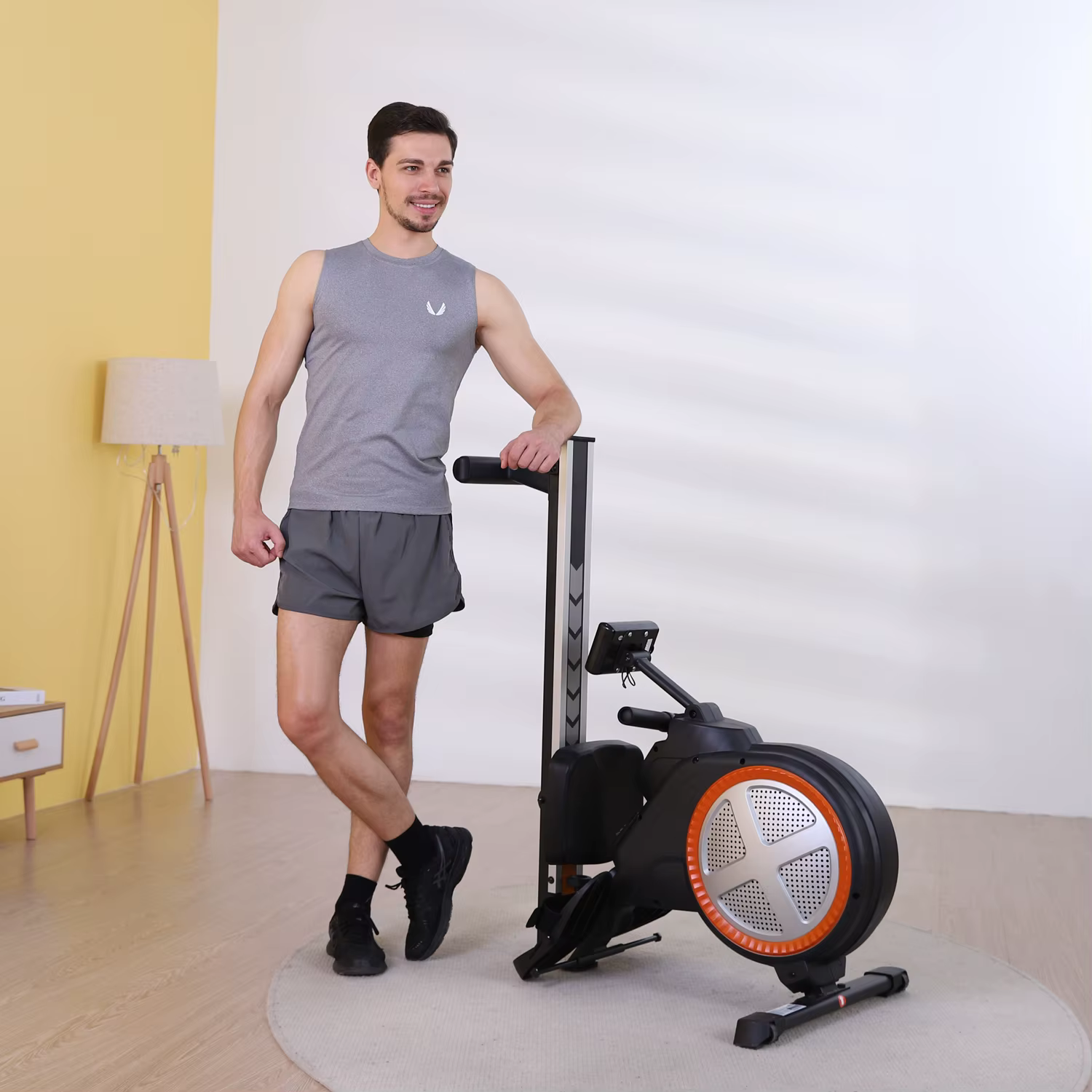 Indoor Fitness Workout Magnetic Rowing Machine — image 3