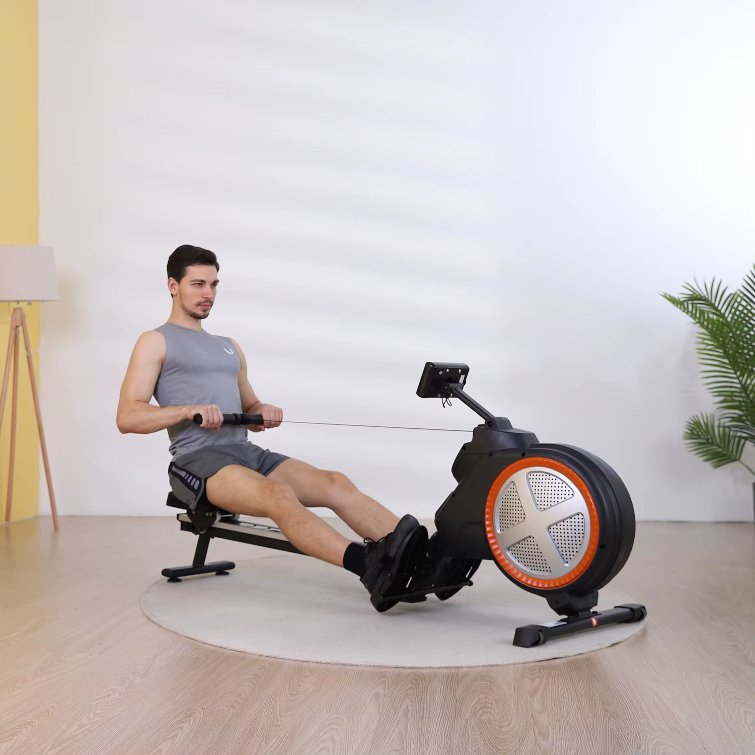 Indoor Fitness Workout Magnetic Rowing Machine — image 4