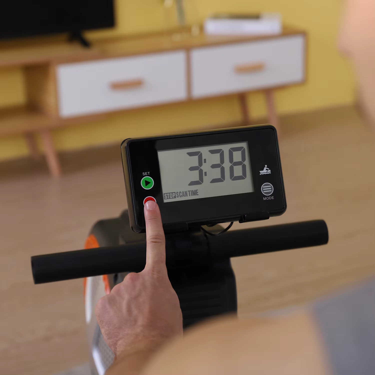Indoor Fitness Workout Magnetic Rowing Machine — image 5
