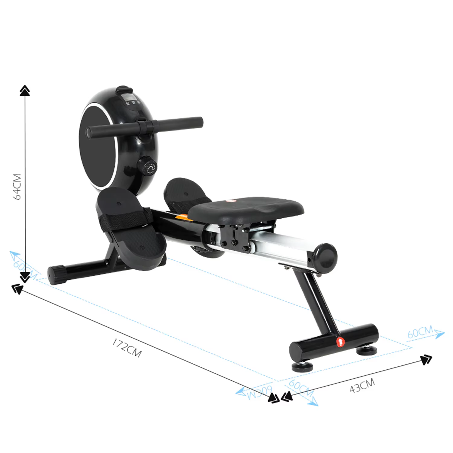 2025 New Magnetic Home Gym Equipment Rowing Machine — image 5