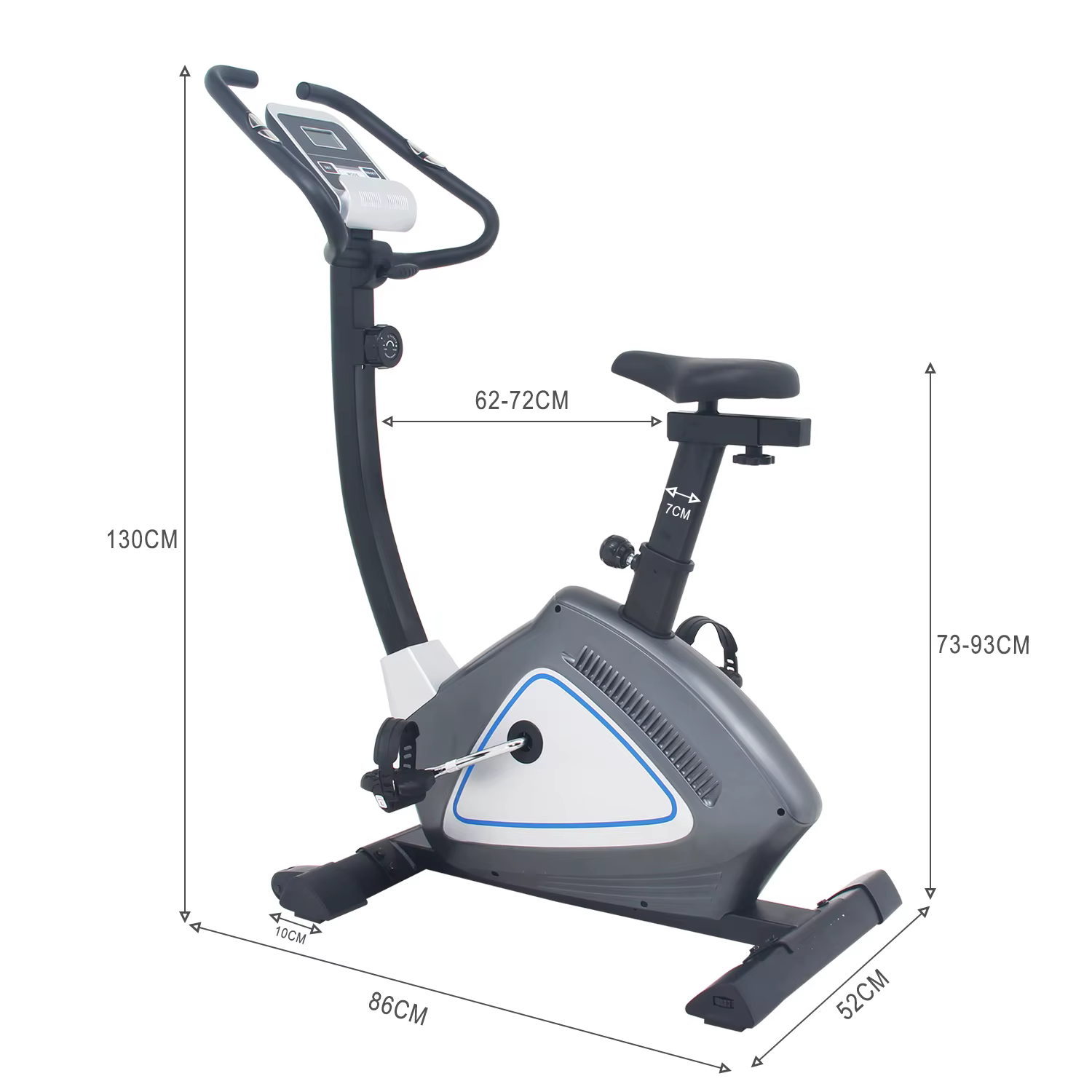Magnetic Mini Cycle Pedal Exercise Bike — image 2