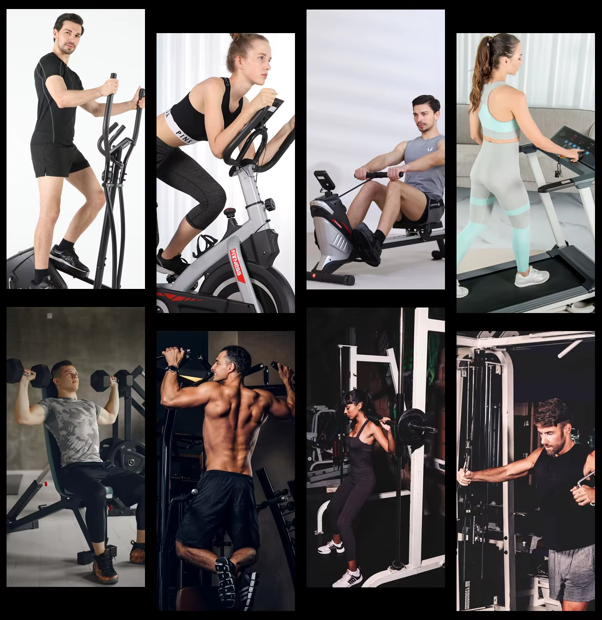 Magnetic Indoor Recumbent Exercise Bike with Backrest — image 4