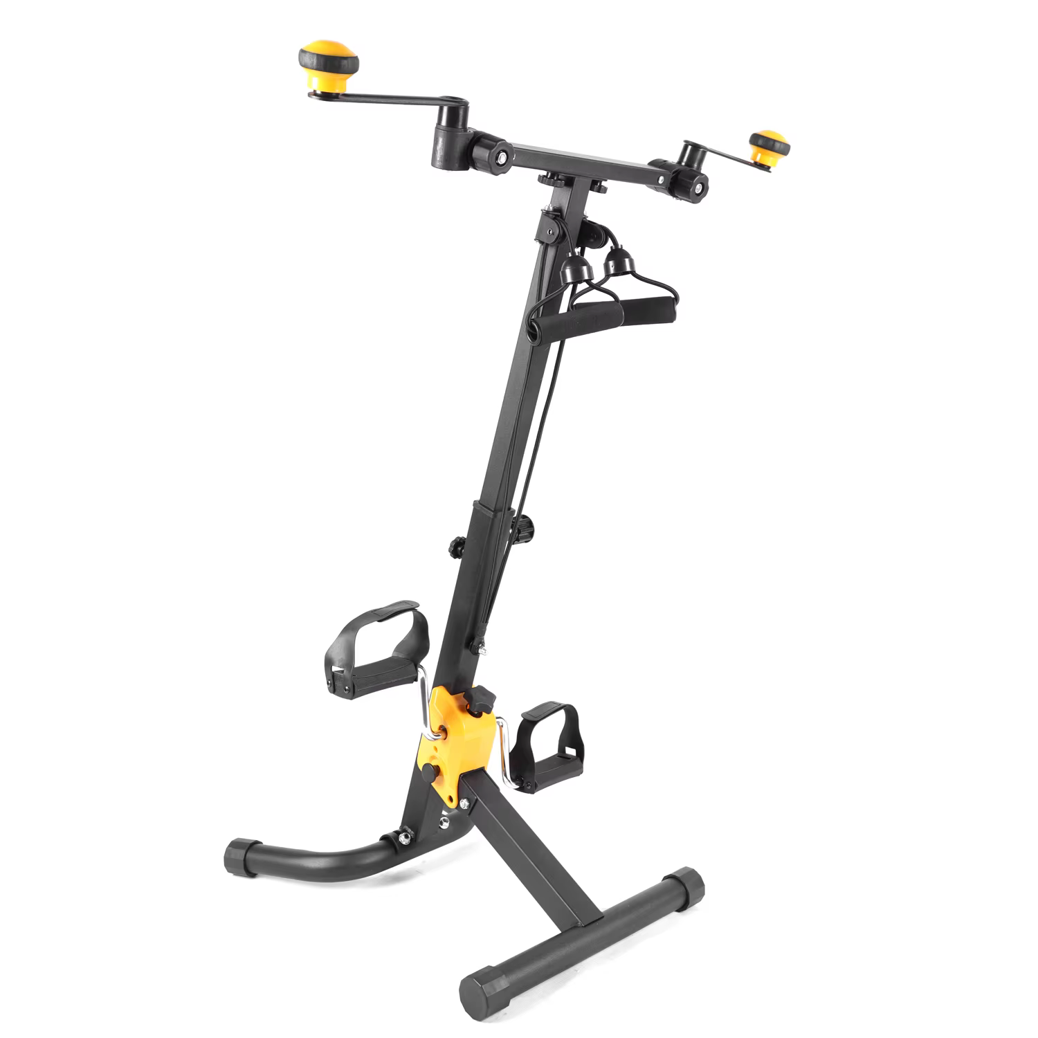Adjustable Resistance Folding Leg Arm Training Mini Exercise Pedal Bike — image 2