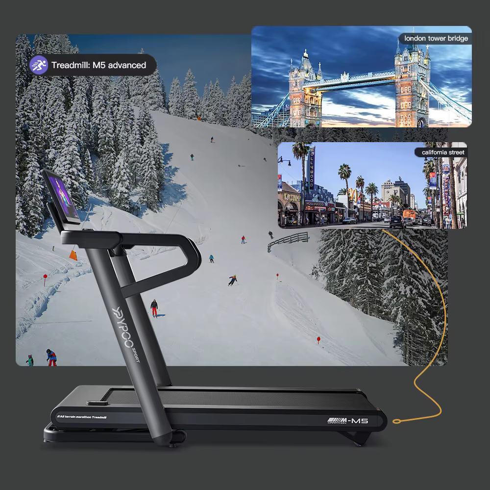 2025 YPOO Gym Fitness Exercise Running Treadmill — image 4