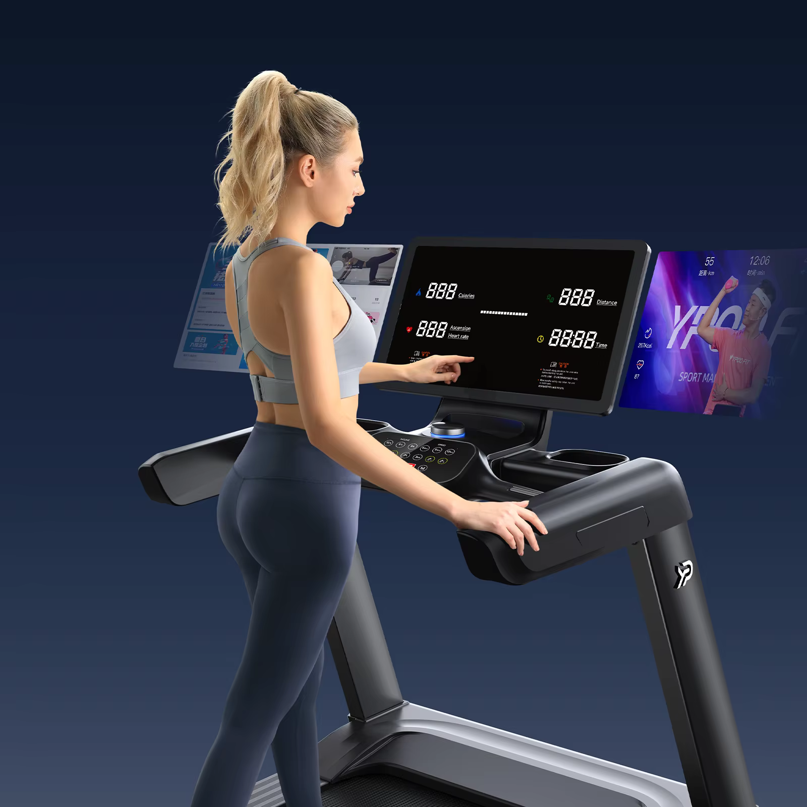 Ypoo M8 Pro Smart Commercial Treadmill — image 6