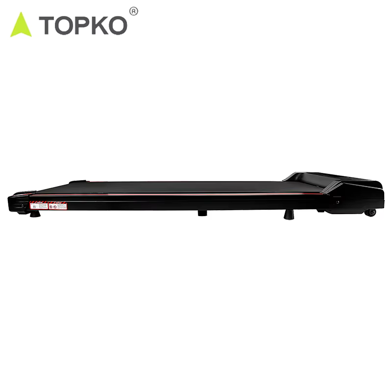 TOPKO Portable Thin Walking Pad Treadmill with LED Display and Optional Handrail — image 3