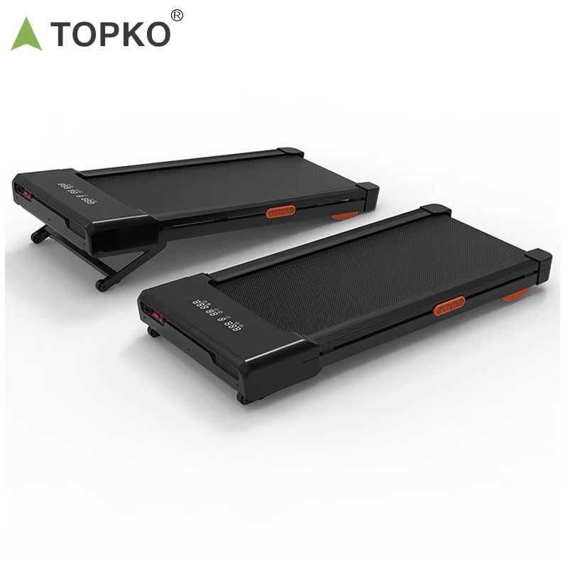 Home Use Fitness Equipment LED Screen Walking Pad Under Desk Treadmill with Incline — image 5