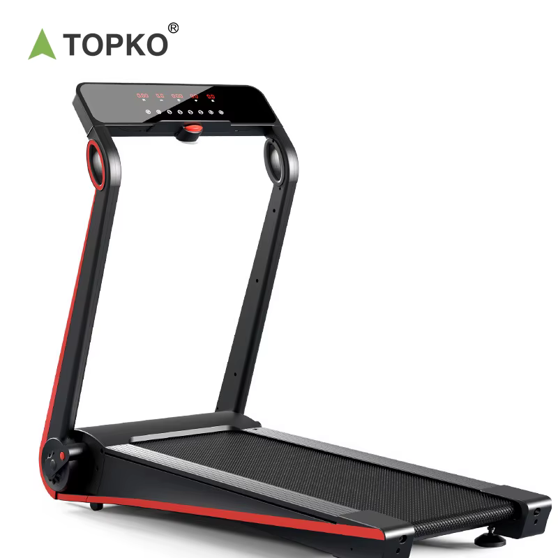 High Quality Foldable Electric Walking Treadmill with 0.75HP Motor — image 4