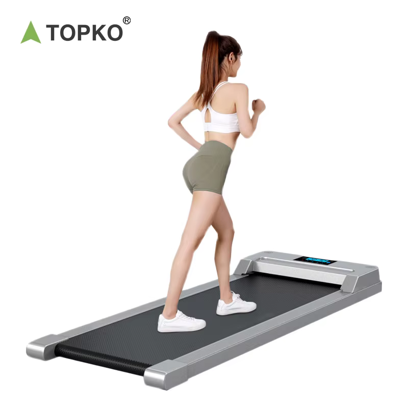 TOPKO Folding Walking Pad Treadmill with Handles — image 5