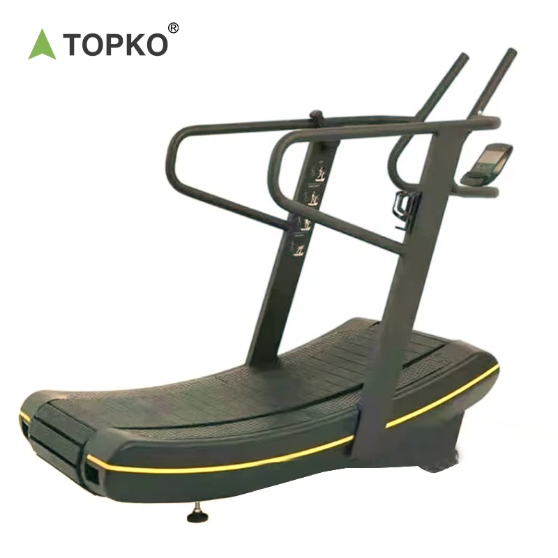 Topko Manual Curved Commercial Treadmill Machine — image 6
