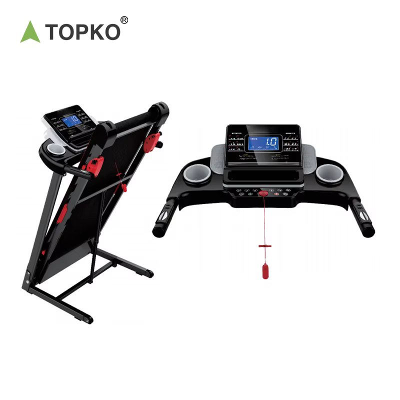 Topko Portable Flat Treadmill Home Gym Fitness Mini Running Walking Machine — image 7