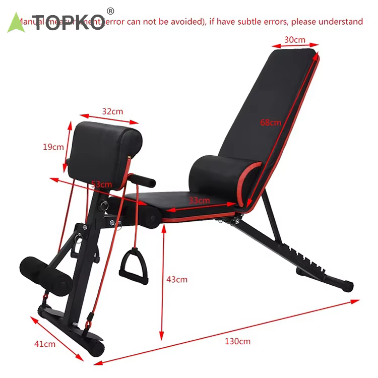 Topko Home Exercise Gym Folding Dumbbell Chair — image 4