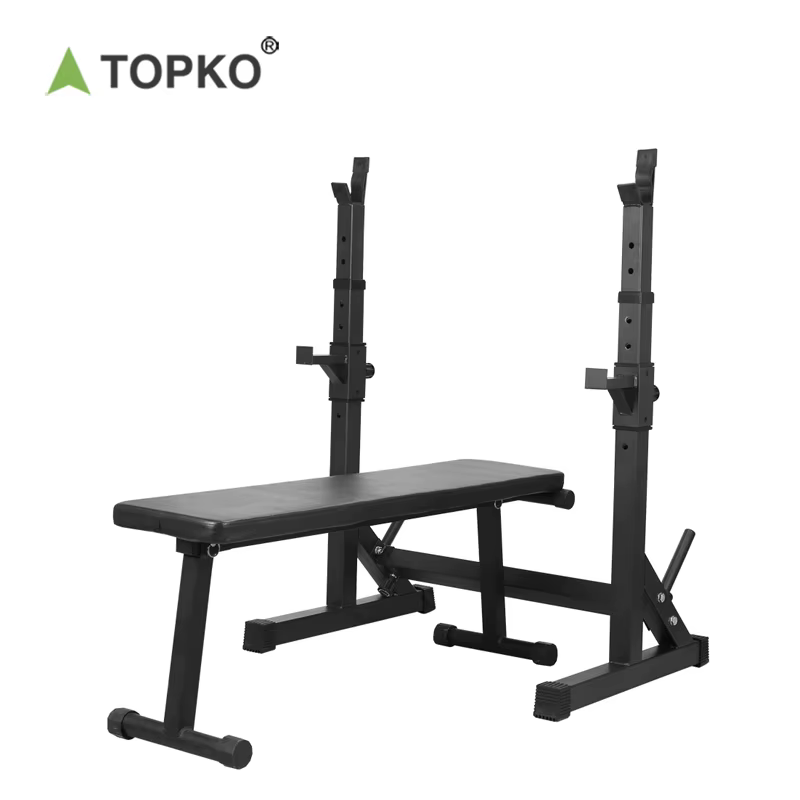 Topko High Quality Strength Power Rack Adjustable Dumbbell Barbell Squat Rack — image 5