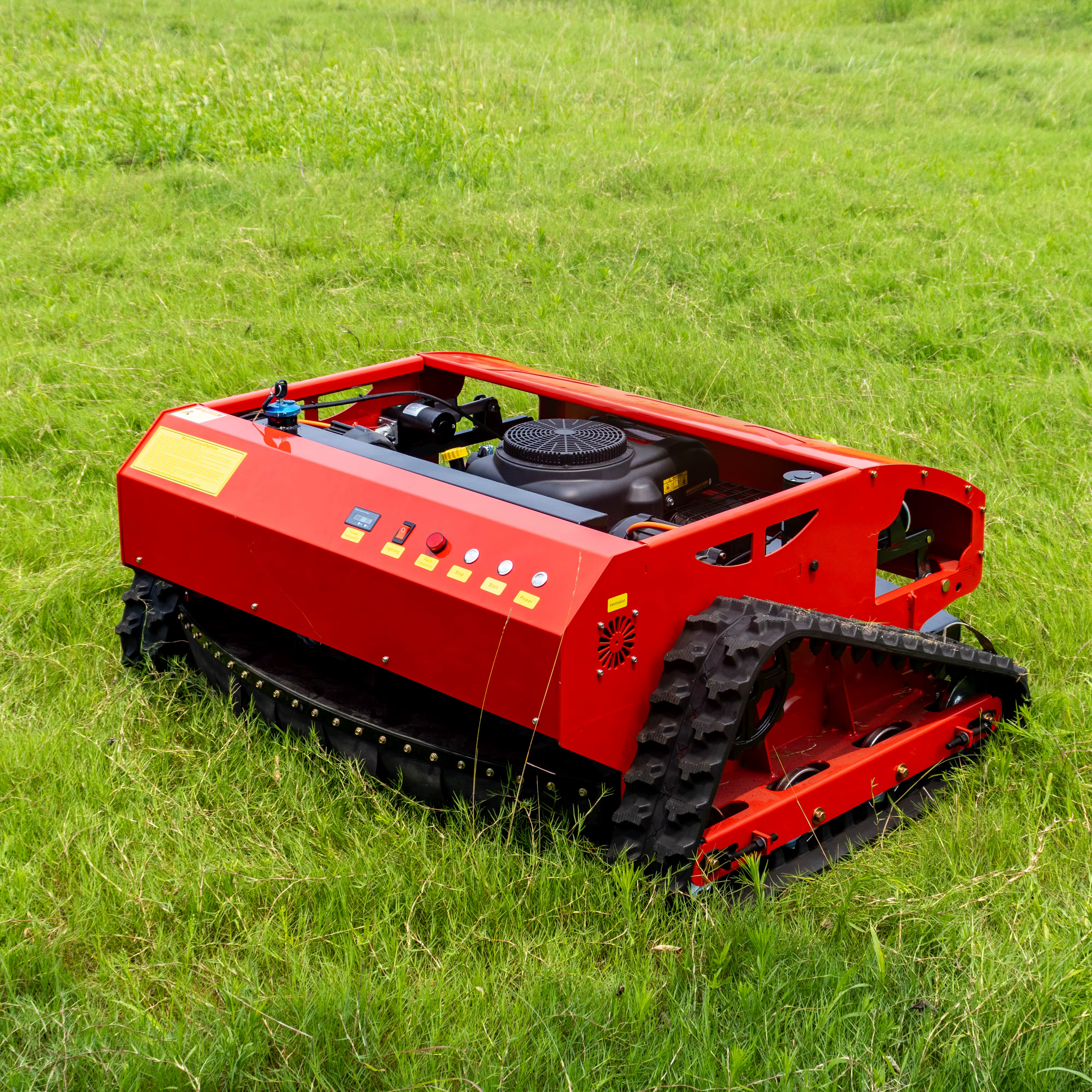Wireless Remote-Controlled Intelligent Lawn Mower Robot — image 2