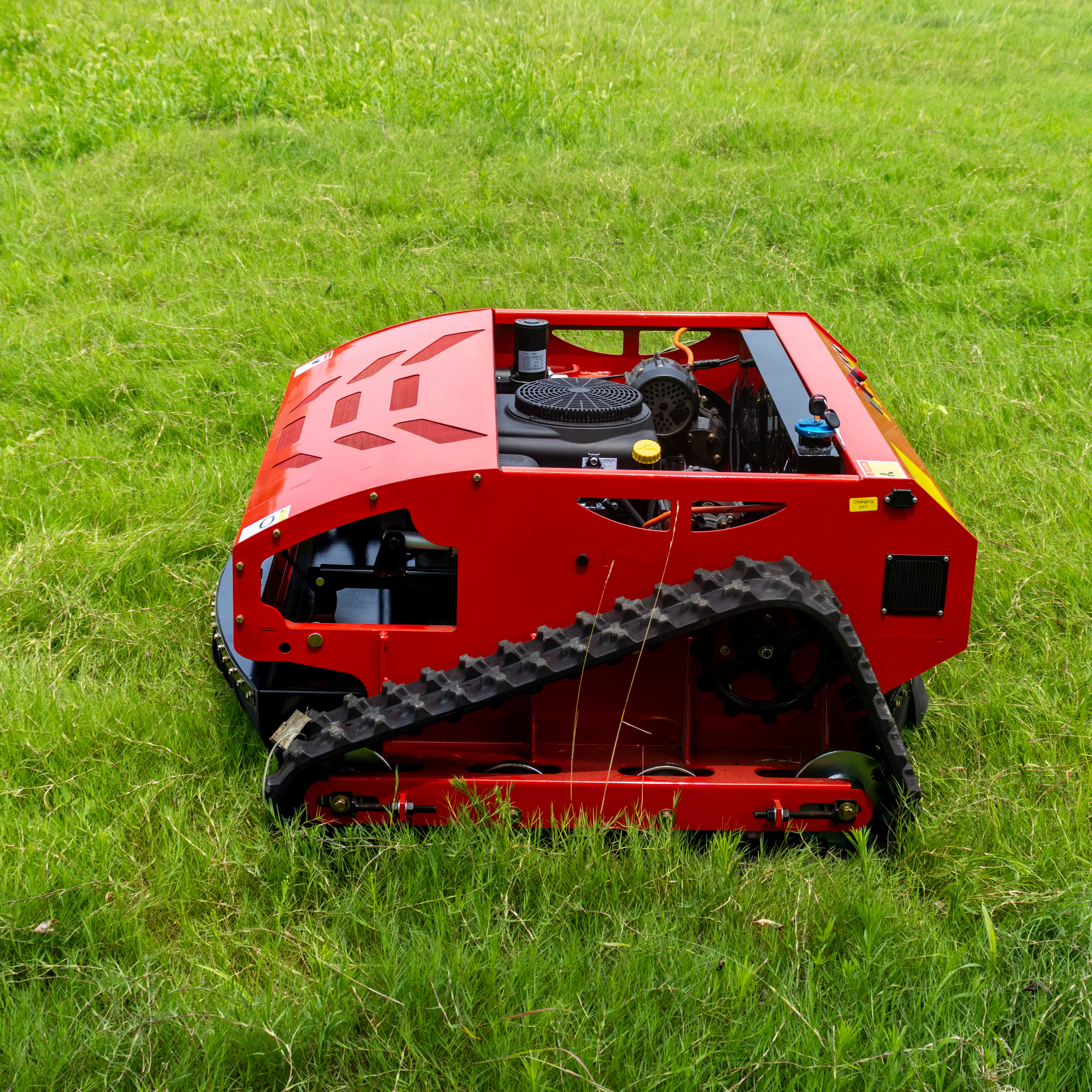 Wireless Remote-Controlled Intelligent Lawn Mower Robot — image 5