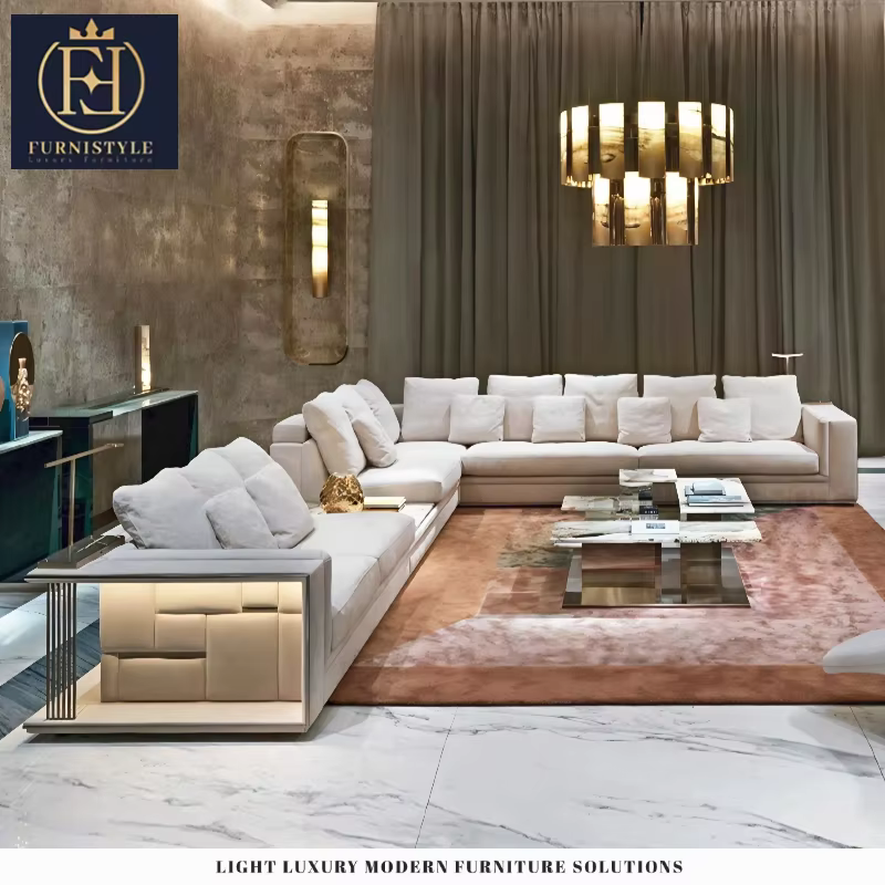 Furnistyle High-End Italian Leather Sofa — image 2