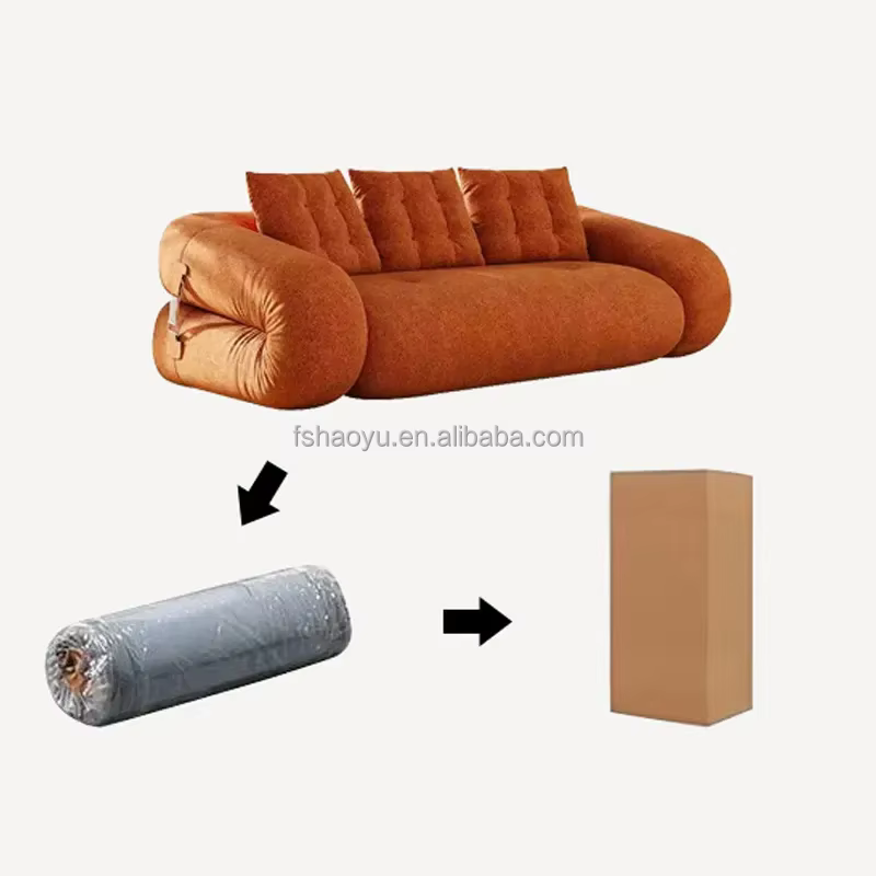 Modern Luxury Folding Vacuum Cloud Sofa Bed — image 6