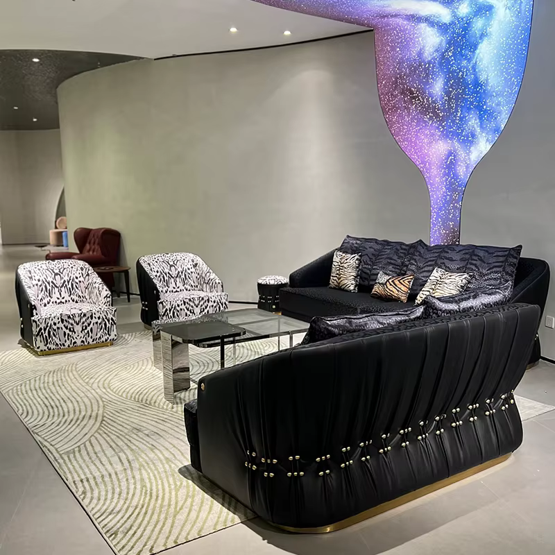 Furnistyle Custom Made Modern Luxury Living Room Sofa Set — image 2