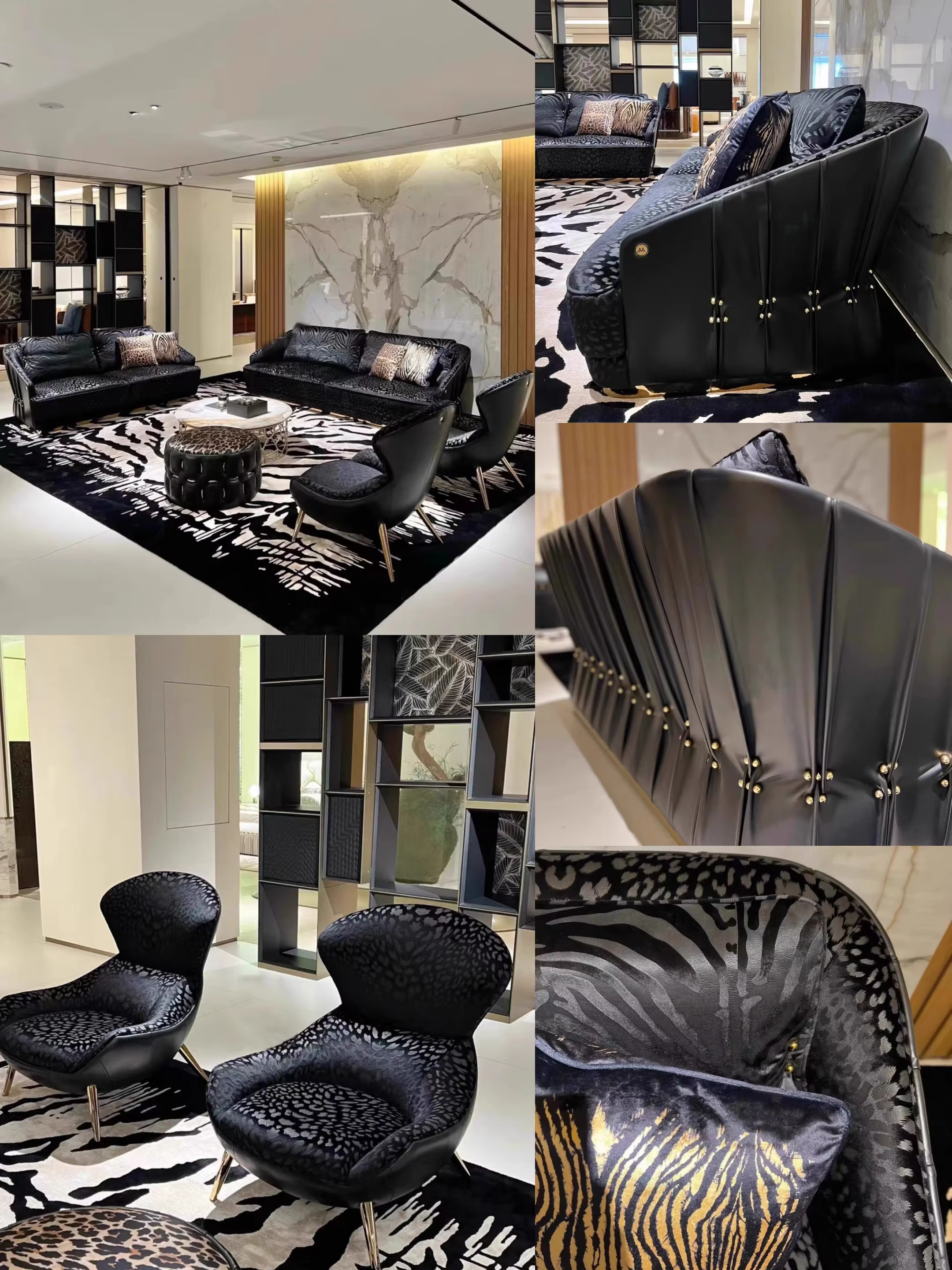 Furnistyle Custom Made Modern Luxury Living Room Sofa Set — image 5
