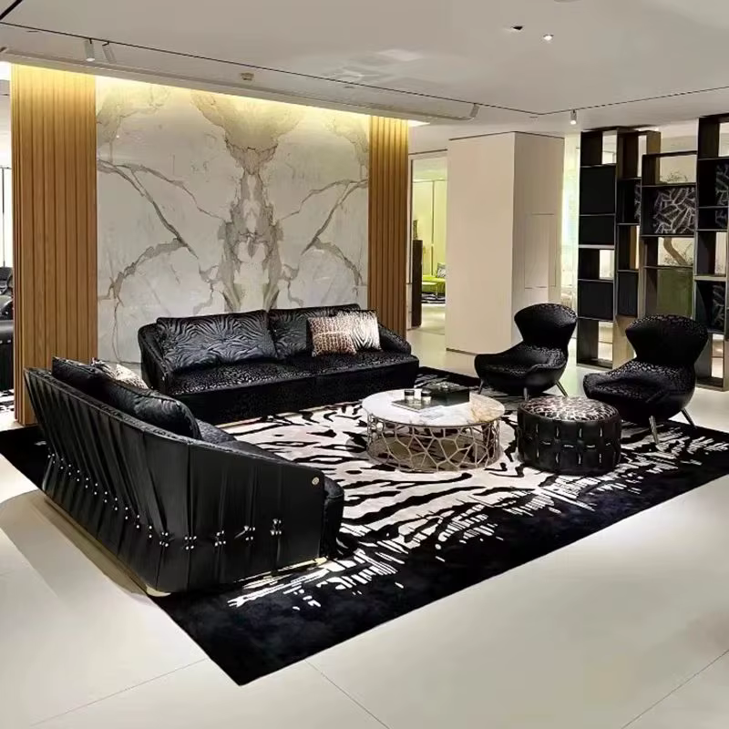 Furnistyle Custom Made Modern Luxury Living Room Sofa Set — image 6