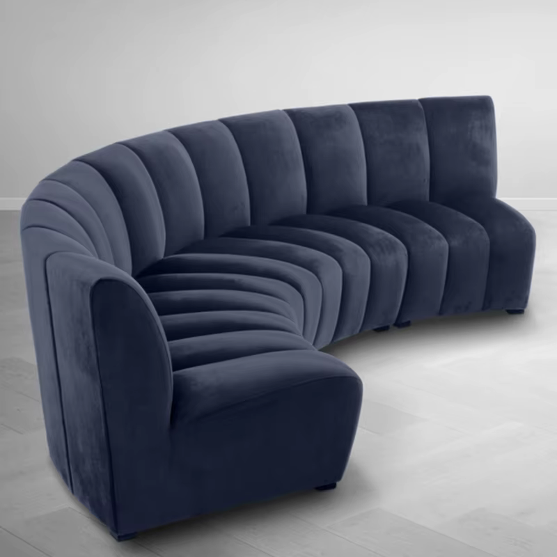 Furnistyle Custom High-end Semi-circular Sofa Set — image 3