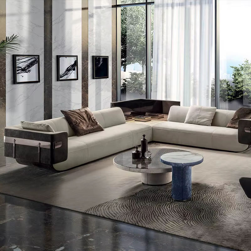 Furnistyle Modern Luxury Sectional Sofa Set — image 2