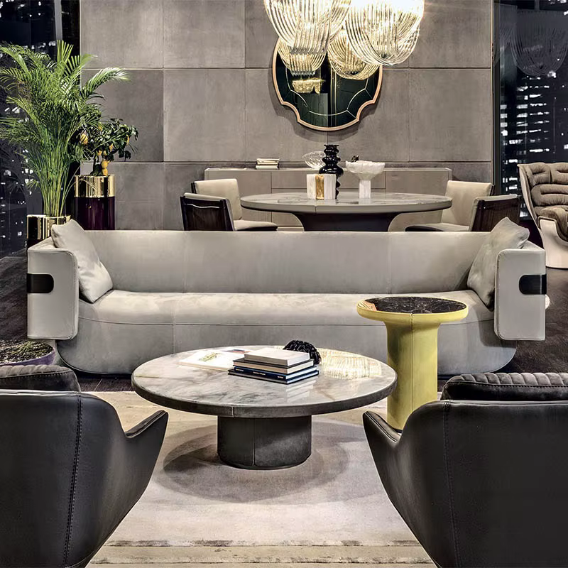 Furnistyle Modern Luxury Sectional Sofa Set — image 3