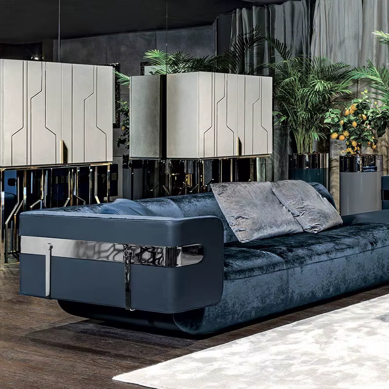 Furnistyle Modern Luxury Sectional Sofa Set — image 5