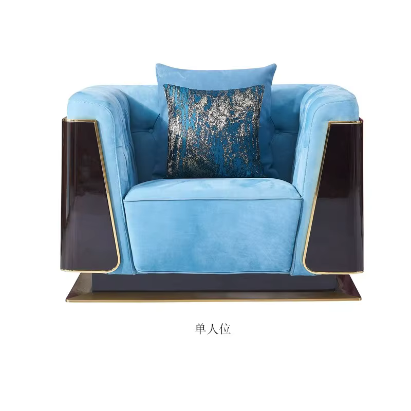 Modern Luxury L-Shape Sectional Sofa Set — image 3