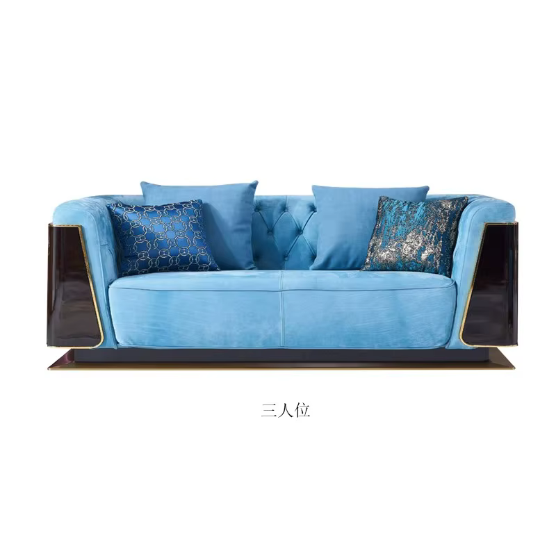 Modern Luxury L-Shape Sectional Sofa Set — image 5