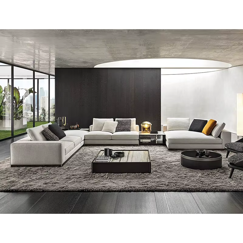 Furnistyle Latest Design Large Modular Corner Sofa Set - 10 Seater — image 2